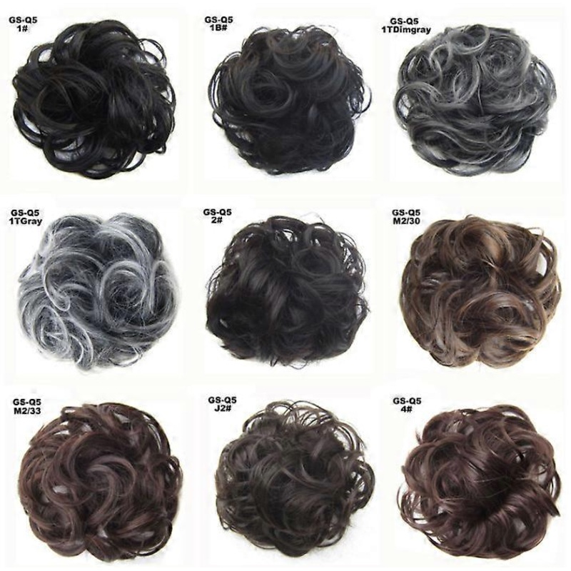 Messy high temperature silk curly hair ring cross-border special for spot rubber band chemical fiber hair ring hair bag