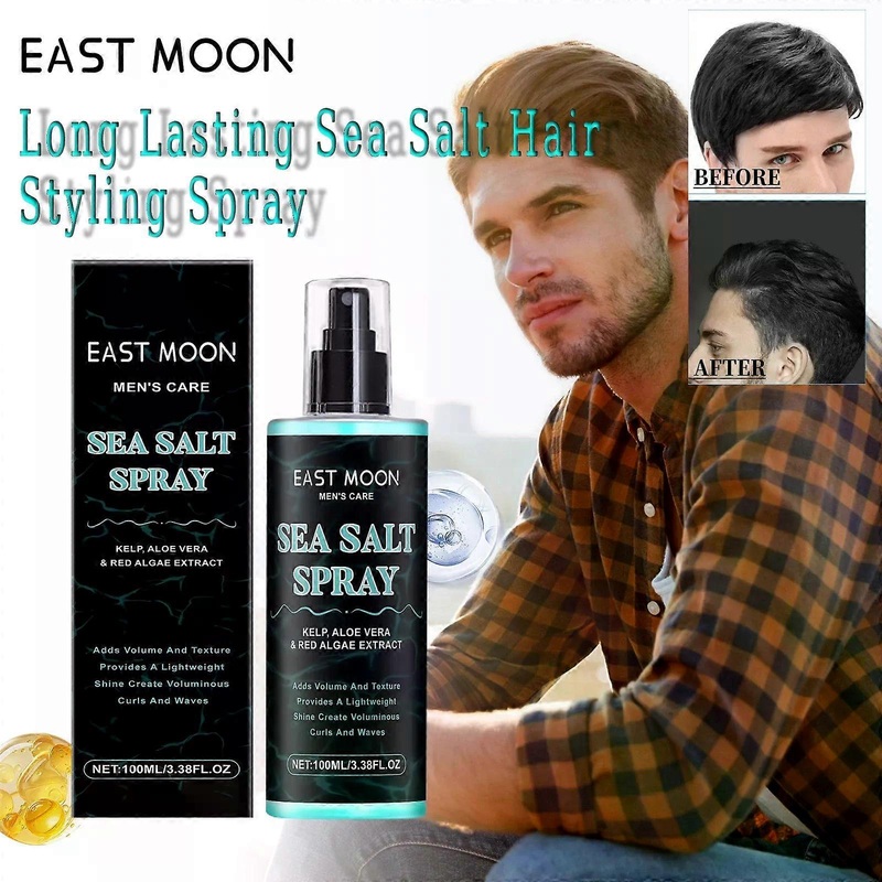 Sea Salt Hair Styling Spray Long Lasting Styling Improving Thickening Strong Holding Non Greasy Fluffy Volumizing Mousseglue glue