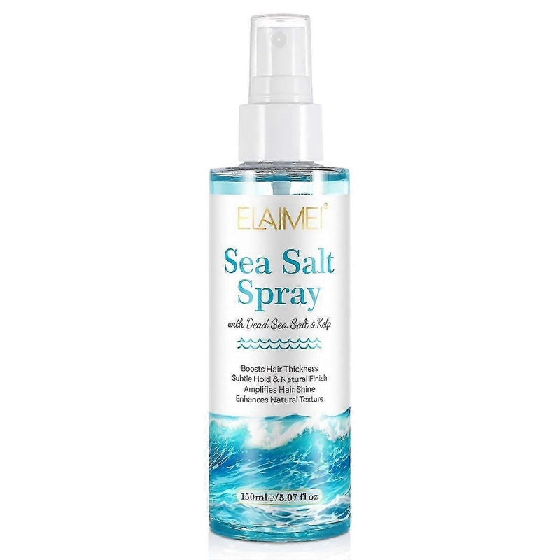 Sea Salt Spray, Sea Salt Spray Hair Men – Sea Salt Spray for Men Texture Volume Hair, Sea Salt Hair Spray with Kelp, Aloe Vera & Red Algae Extract, 15