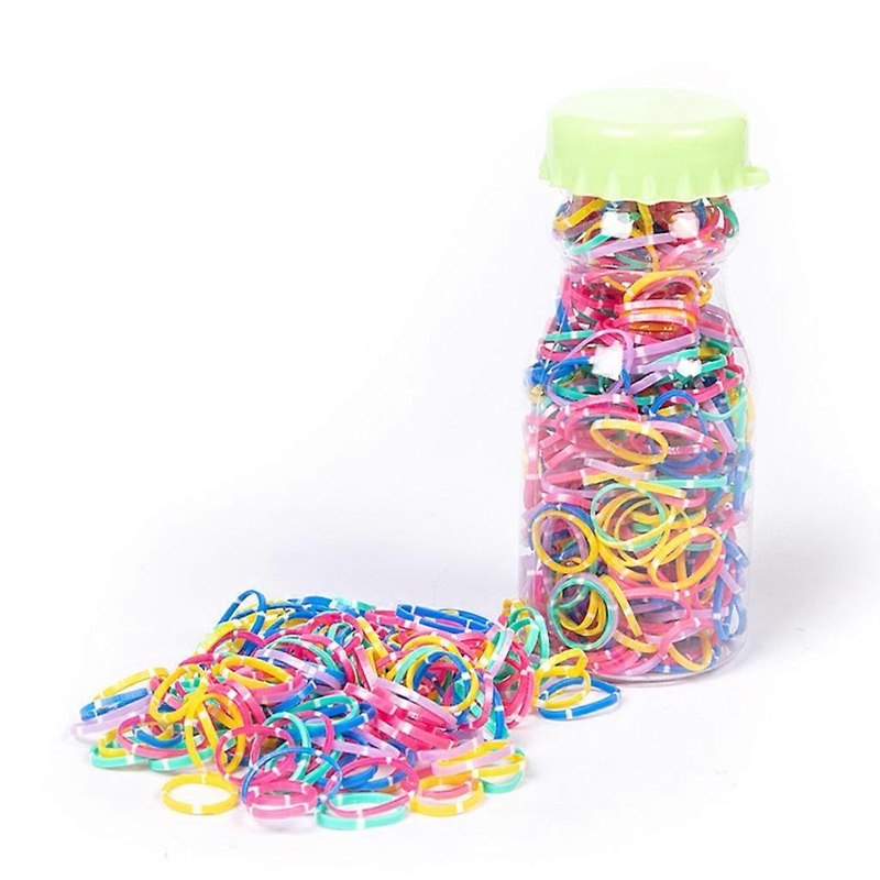 Small Disposable Hair Bands Hair Ties Scrunchie Girls Elastic Rubber Band Ponytail Holder Fashion Hair Accessories