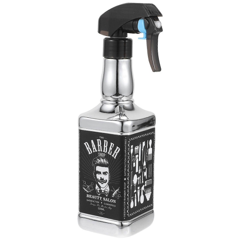 Spray Watering Bottle Watering Pot Portable Watering Bottle Watering Hair Salon Kettle(500ml)