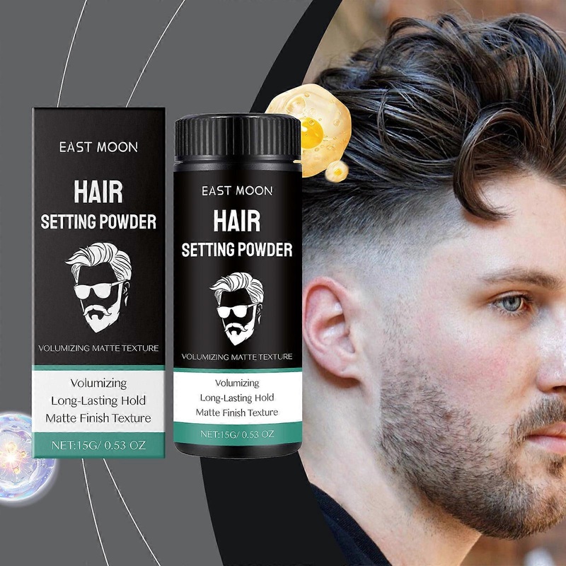 Texture Powder for Men, Hair Styling Powder for Men, Hair Volumizing Powder for Men Matte Hairstyle