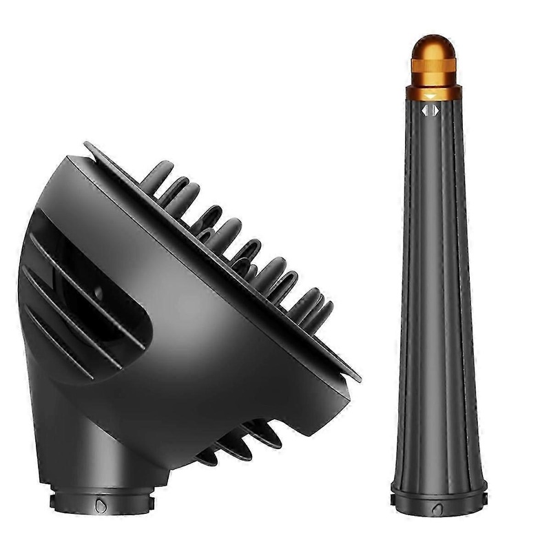 Wave Curl Diffuser Conical Long Barrels Attachment for  Airwrap to Enhance Curl Definition and