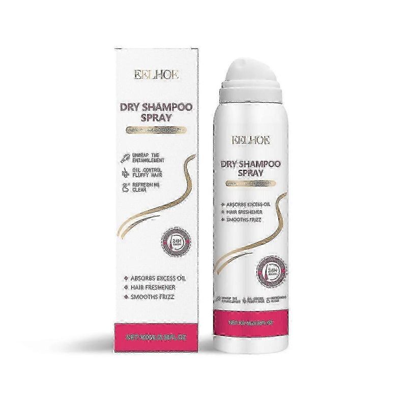 2025 EELHOE dry hair spray lazy fluffy hair spray refreshing degreasing hair wash-free styling long-lasti