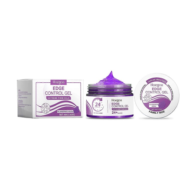 2025 Latest Model  Purple Acai Hair Styling Gel Broken Bangs Natural Styling