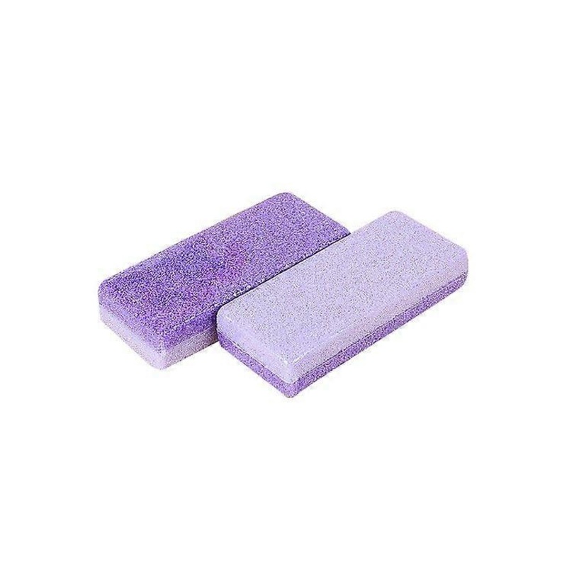 2PC- Pumice Stone for Feet, 2 in 1 Foot S^crubber Tool for Pedicure, Callous Remover, Dead Remover for Feet,Pumice Stone