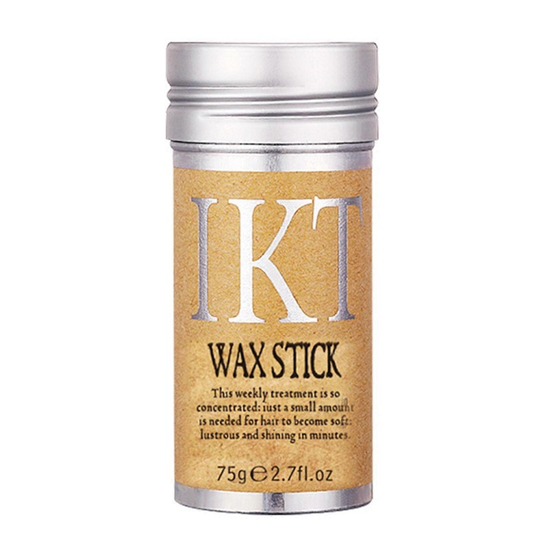 75g Styling Wax Stick for Women Men Smoothing Frizz Hairs Wax Long Last Flyaway Hair Tamer Cream