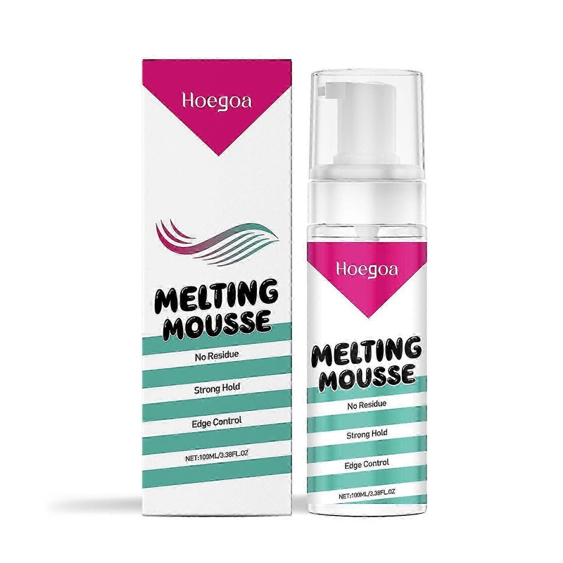 Hoegoa Wig Styling Glue Mousse Gentle Formula Wigs Moisturizing and Styling Long-lasting Styling Care