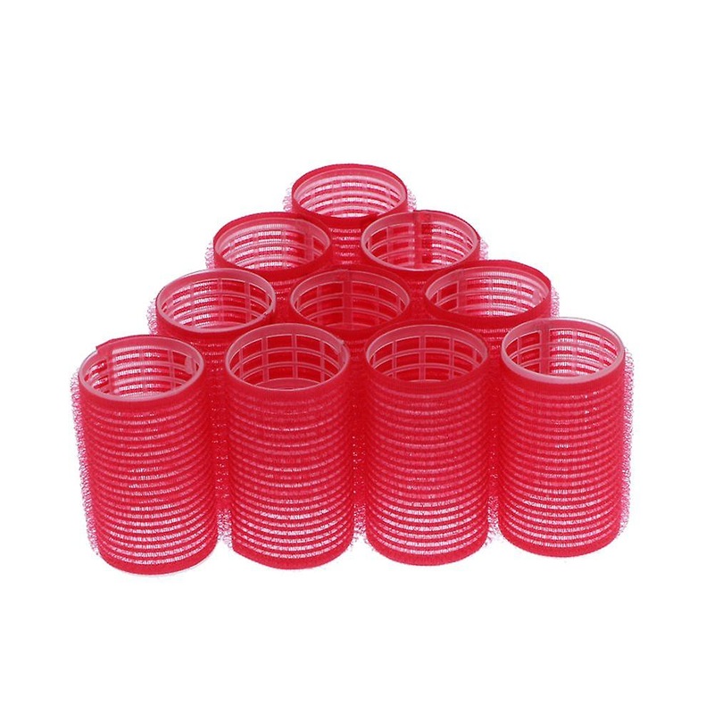 Rouleaux De Cheveux Auto-agrippants Curling Curls Waves Cling Stick Styling Tool 10pcs 36mm