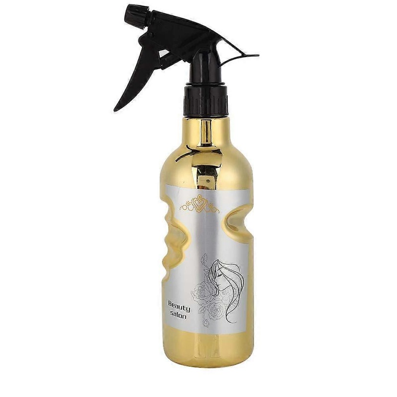 Spray Bottle 500ml UltraFine Water Mist for Hair Styling Salon(Gold)
