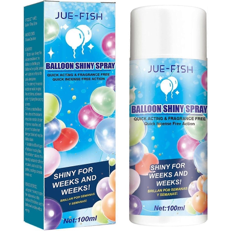 100ml Balloons Shine Spray Balloons Ultra Shiny Glow Spray Decoration Aerosol Balloon Spray Balloon Spray Shine For An Elegant Gloss Finish In Minutes
