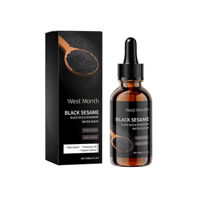 West Month Black Sesame Hair Essence Nourishes And Nourishes Hair