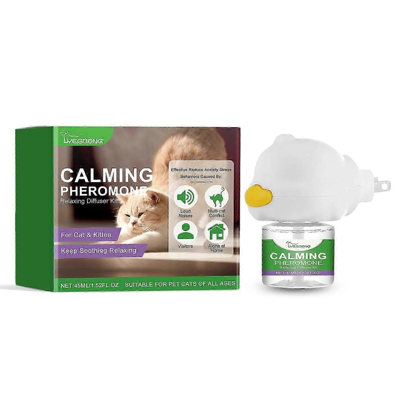 Yegbong Cat emotional care set Pet cat comfortable calm estrus anxiety mood noise reduction care