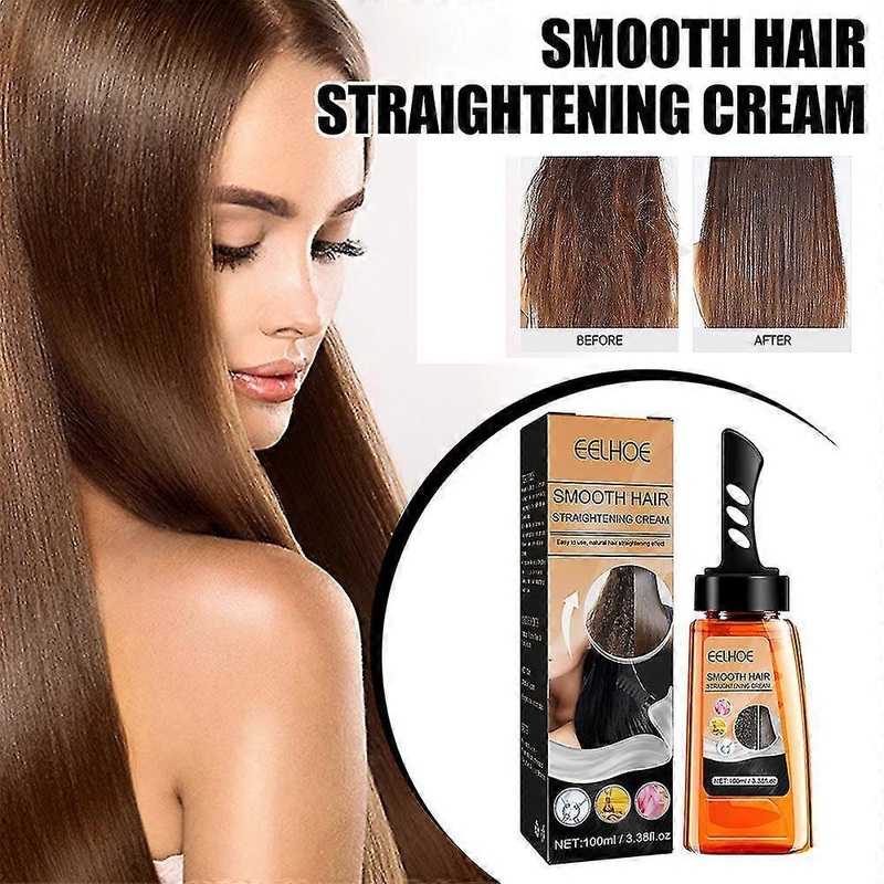 100ml Hair Straightening Cream Silk & Gloss Smooth Hair Straightening Cream