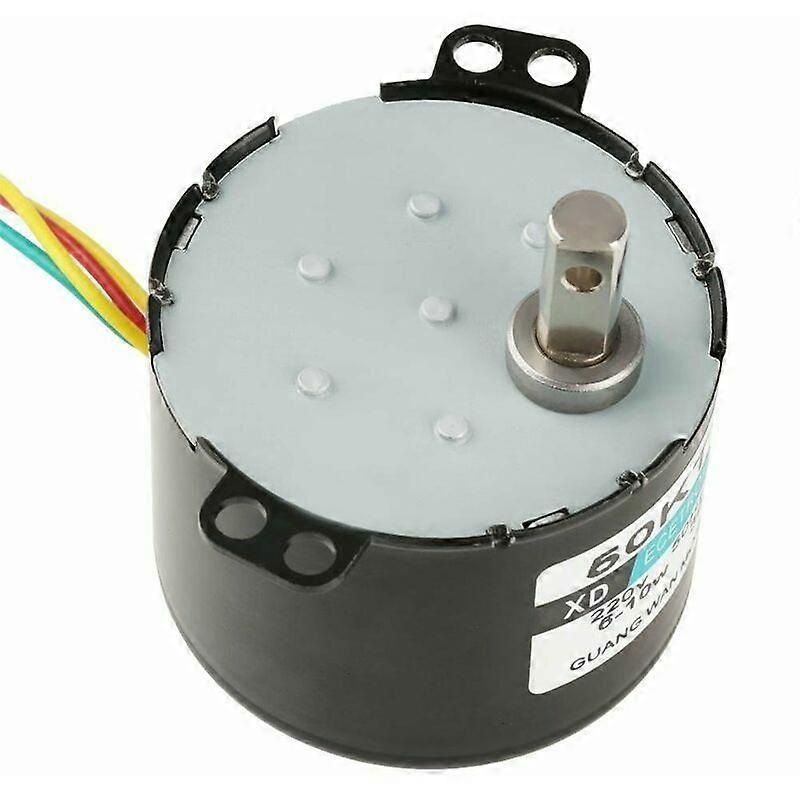 50KTYZ AC 220V 6-10w Moteur Synchrone  Aimants Permanents CW/CCW Moteur Electrique  Couple Elev  Faible Vitesse (10rpm)