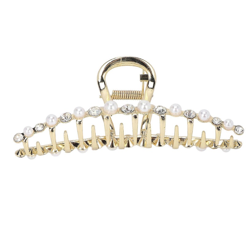 Alloy Hair Claws Clips Strong Hold Prevent Slip Decorative Hair Styling Clamps Hair Accessories for Women