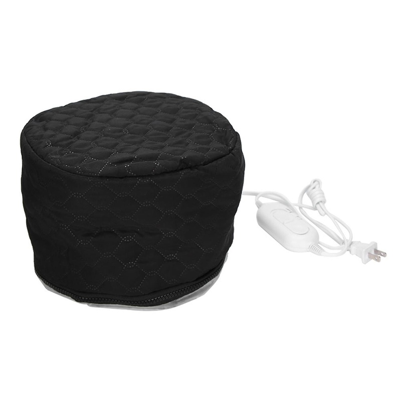 Bonnet chauffant lectrique rglable pour le traitement des cheveux  l’huile chaude