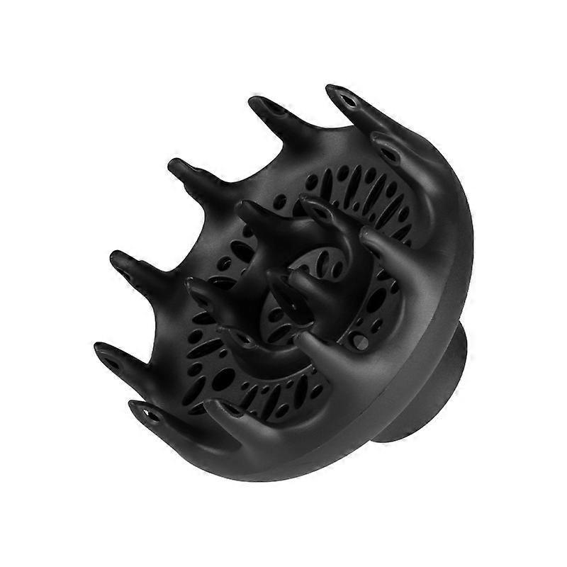 Hair dryer diffuser attachment, enhances natural curls and waves, dry hood universal interface