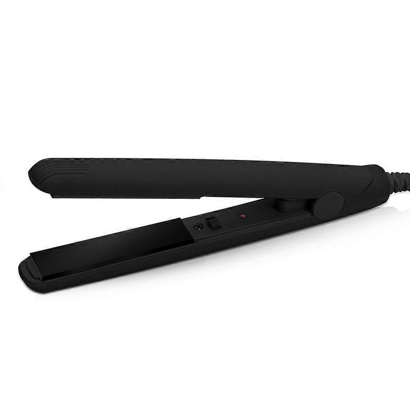 Mini Hair Straightener, 2 In 1 Portable Hair Straightener Ceramic Tourmaline Hair Curler