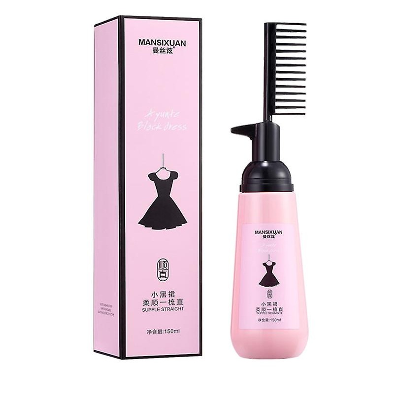No-pull Clip-free Straight Hair Softener 3-Second Hair Straightening Cream
