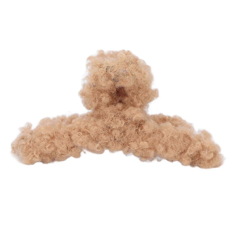 Plush Hair Claw Clip Fashionable Elegant Strong Hold Hair Clip Styling Accessories for Women Girls
