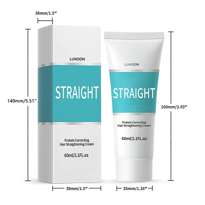 Protein Correcting Hair Straightening Cream Silk & Gloss Hair Straightening Cream Nourishing Fast Smoothing Hair Straightener Cream For All PU5475