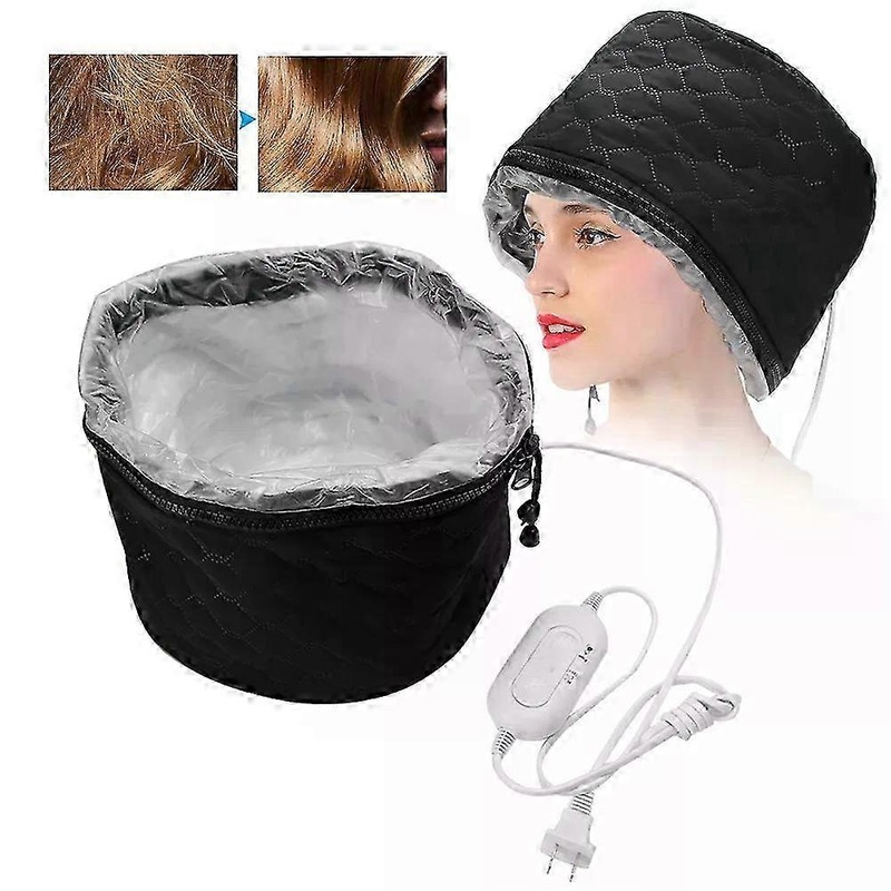 2025 Hat Hot Oil Treatment Hat Heating Hat Household Electric Heating Hat Adjustable Hot Oil Treatment Hat for Hair Care