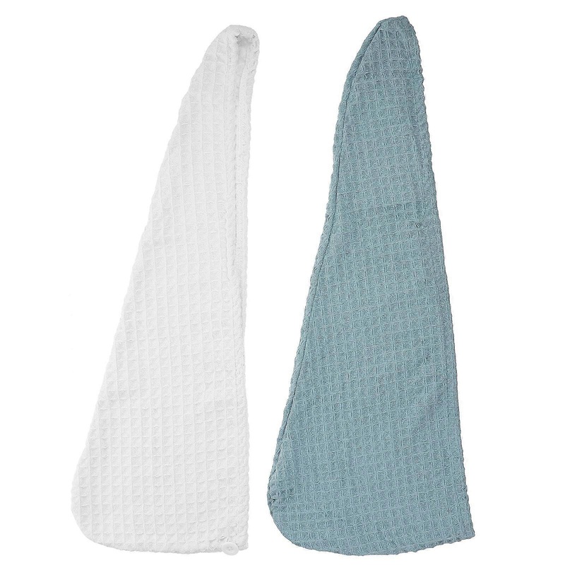 2Pcs Hair-drying Caps Female Thickened Quick Drying Hats Dry Hair Towels