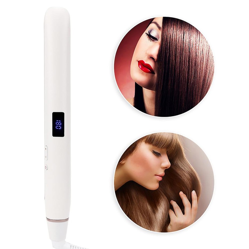 Digital Hair Straightener 45W Adjustable 100-230 Blue Screen