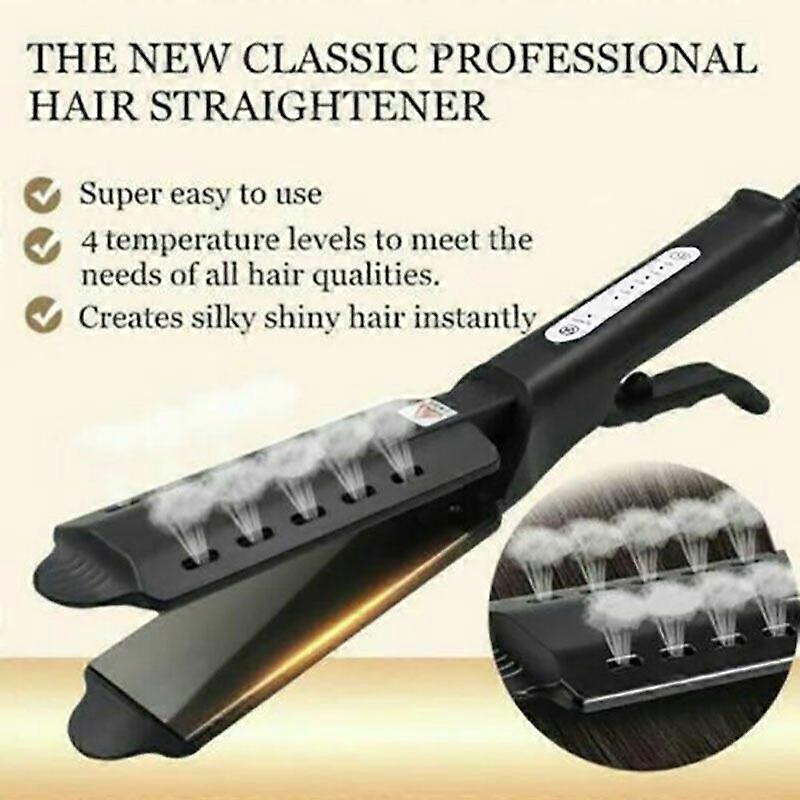 Gear 4 temperature regulating straight hair splint does not damage the hair straightener