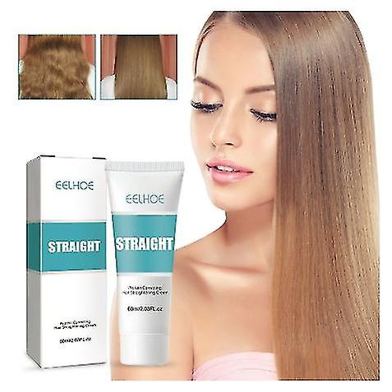 Hair Permanents Straighteners Fast Hair Straightening Keratin Cream 60ml SX