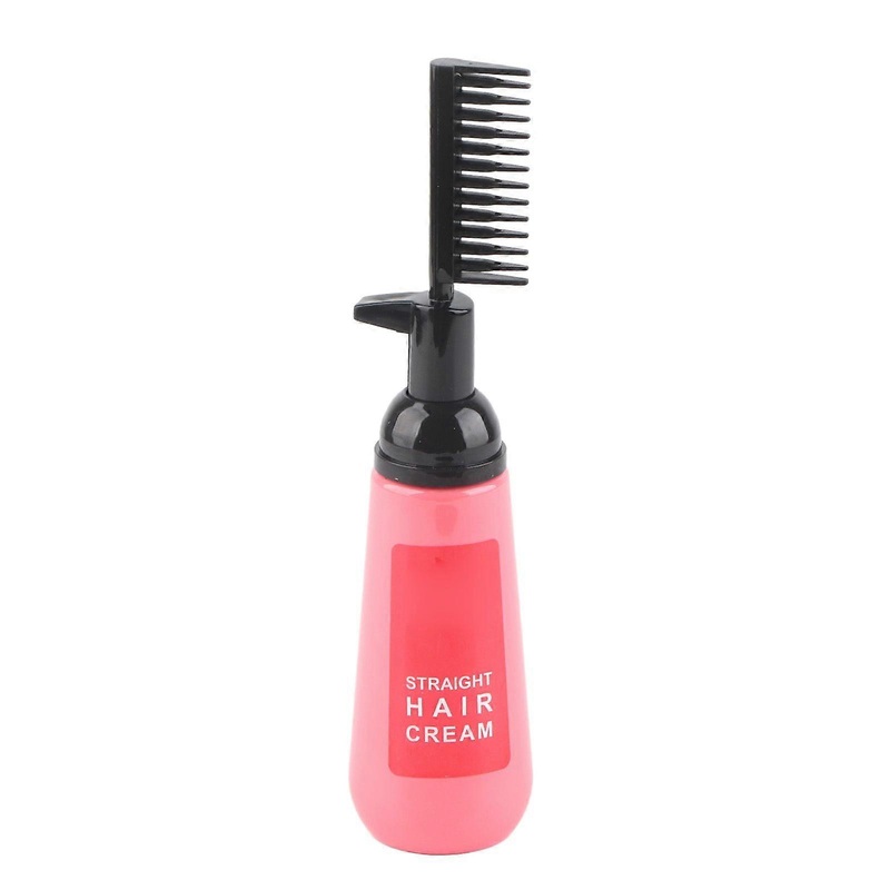 Hair Straight Cream with BuiltIn Comb Professional Smoothing Softening Hair Straightener 150ml