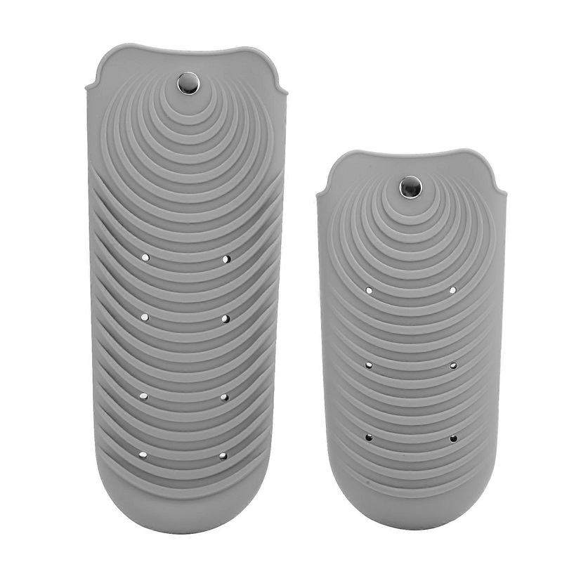 Hair Straightener Bag Silicone Storage Bag Heat Resistant Hair Straightener Pad Cover