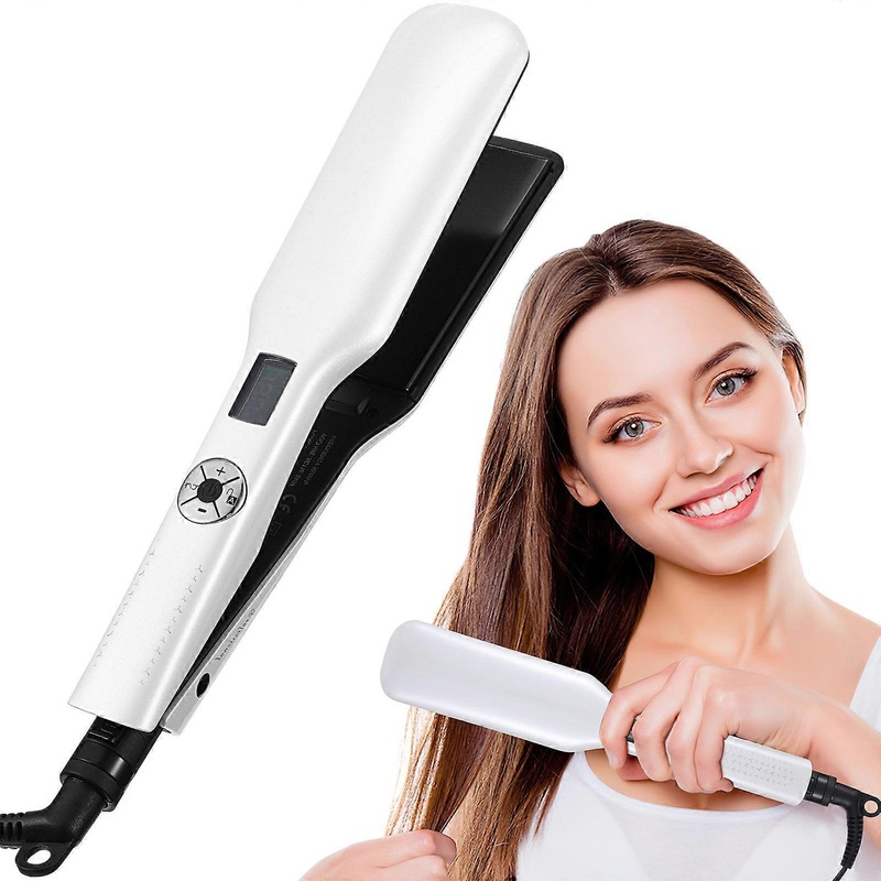 Hair Straightener with Ceramic Coated Plates for Even Heating and All Hair Types Use Assorted Color