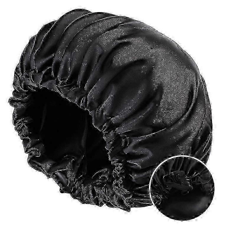 Microwavable Deep Conditioning Heat Cap for Hair Styling and Treatment,Steam Cap for Haircare Therapy,Fits Various Brands,Black Design