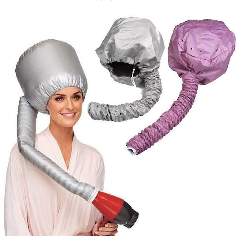 Safety Hair Dryer Cap Portable Soft Hair Dryer Cap Hair Mask Baking Oil Cap Hair Care Hair Dryer Hat For Hand-Held Hair Dryer Attachment