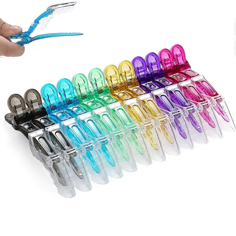 Sectioning Barrettes, Professional Hairdresser Clips With Stylish Practical Design For Salon Diy, Non Slip Hair Clips Holding Large Amounts Of Hair