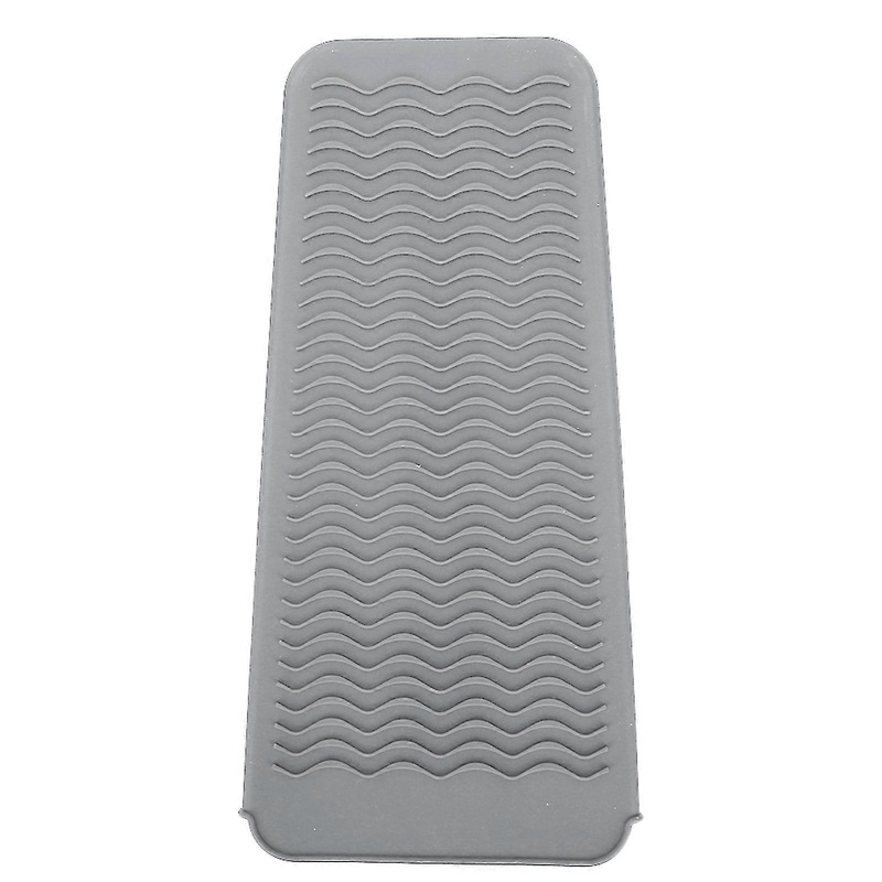 Silicone Hair Straightener Cover Pouch – Gray, Heat Resistant