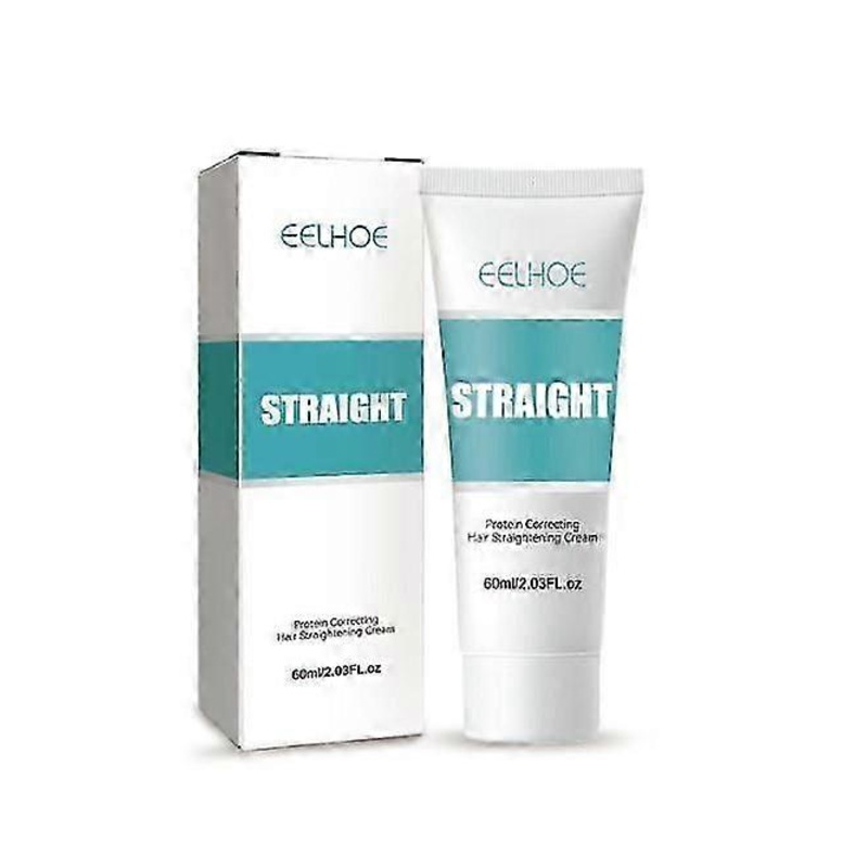 suitable for straight hair cream protein correcting straightening cream smooth hair 60ml