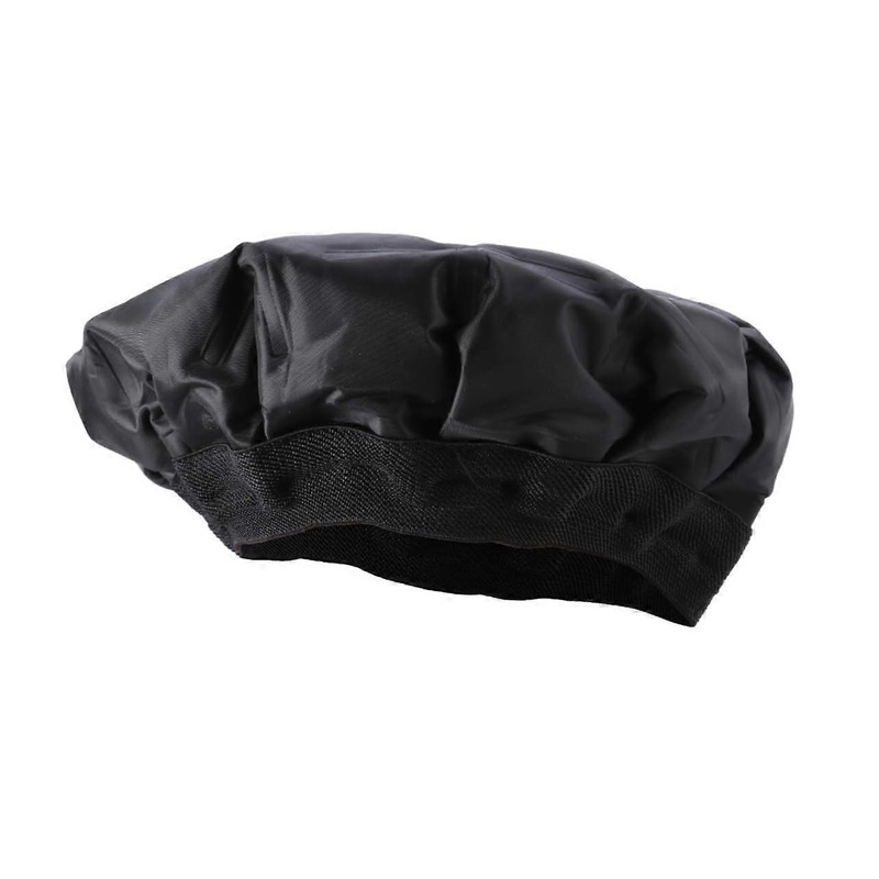 Thermal Hair Cap Microwavable Heated Gel Steamer for Deep Conditioning and Hair Treatment for Home and Salon Use Black Color Durable Design