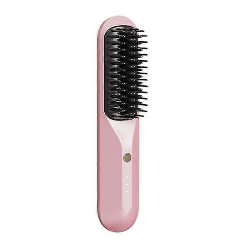 Wireless Hair Straightener, Portable, Fast Heating, Does Not Damage Hair, High-quality, Rechargeable, Party (B)