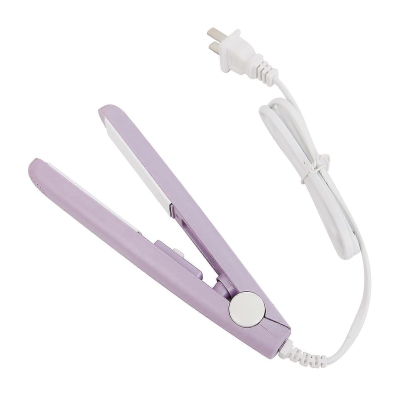 2 In1 Mini Electric Ceramic Hair Straightener Tool/ Portable Fluffy Hair Bangs