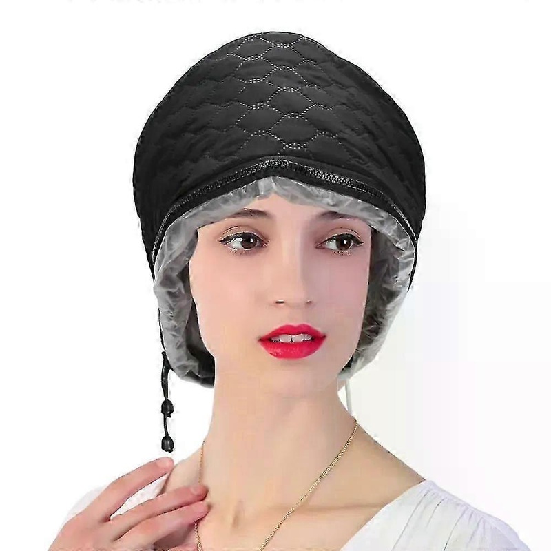 2025 Adjustable Heating Cap Deep Conditioning Hair Dyeing Heating Cap Electric Hair Styling Steamer Hat Thermal Heated Hair Spa
