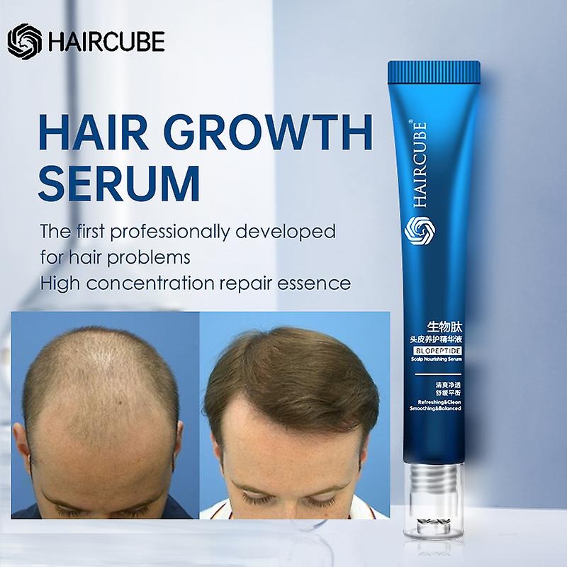 20ML Hair Regrowth Serum Hair Fuller and Thicker Treatment Effective Anti-hair Loss Serum Scalp Massage Repair Products