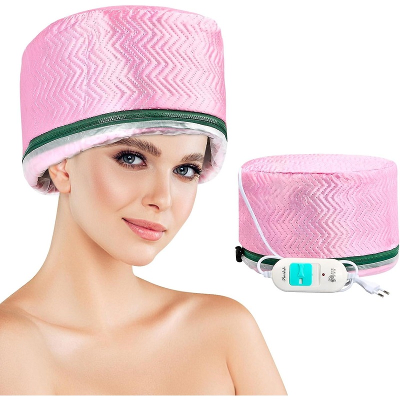 AURA Hair Care Hat Heating Cap, 3 Temperatures Drying Cap Hair Steamer, Electric Hair Steamer Cap for Hair Spa Home