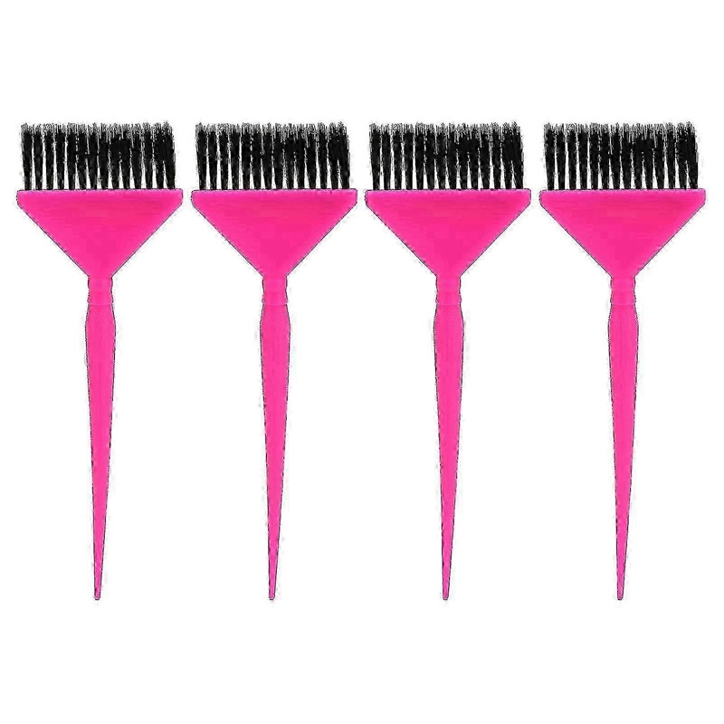Balayage Hair Dye Tools, 4Pcs Hair Color Brushes And Mixing Bowl Set For Stylists With Smooth Applications