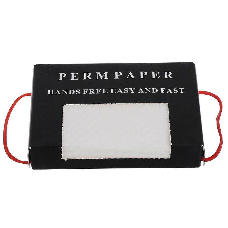 Hair Perm Papers Disposable for Cold Perms 3Pcs White Paper