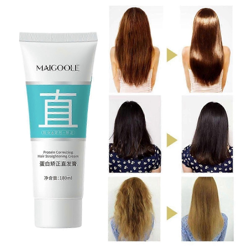 Protein Hair Straightening Cream, Silk & Gloss Hair Straightening Cream