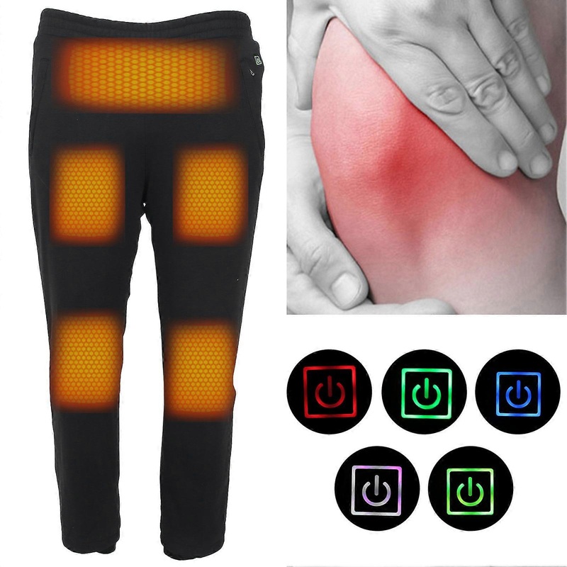 USB Heating Pants Electric Thermal 5 Gears Temperature Control XXXL