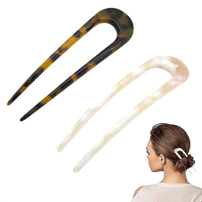 Women’s hair fork turtle U-shaped hair clip French U-shaped hair stick bun hair clip